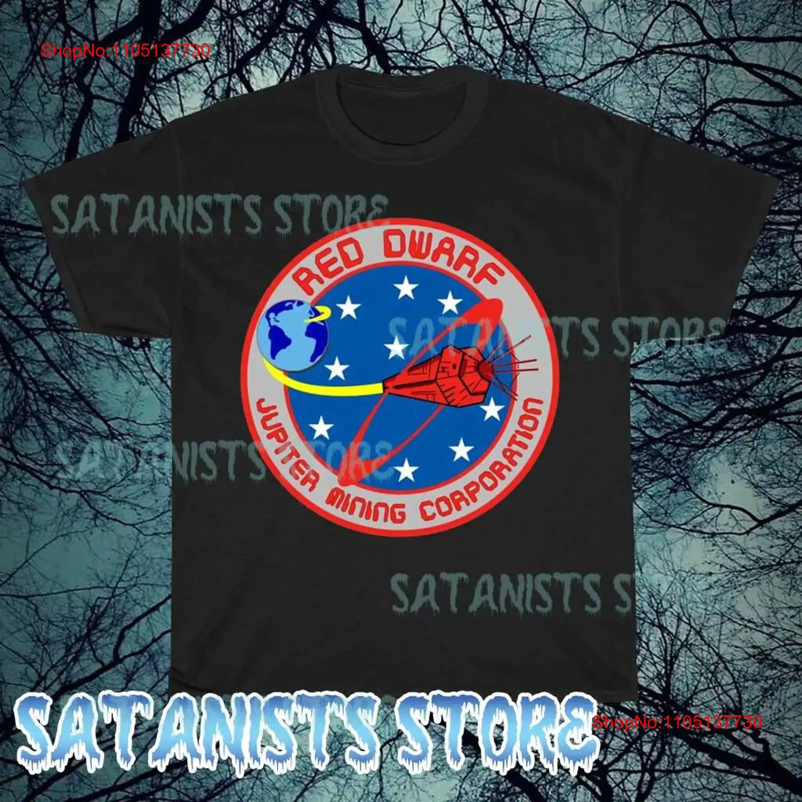 Vintage Fashion News - Kaus Pria Logo Red Dwarf Baru