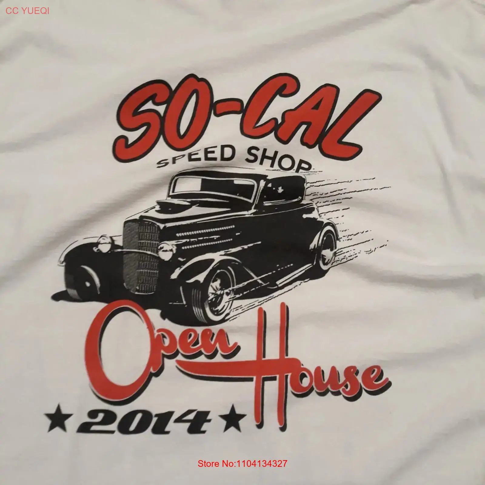 Vintage Fashion Houses - Kaos Pria Putih 2X So Cal