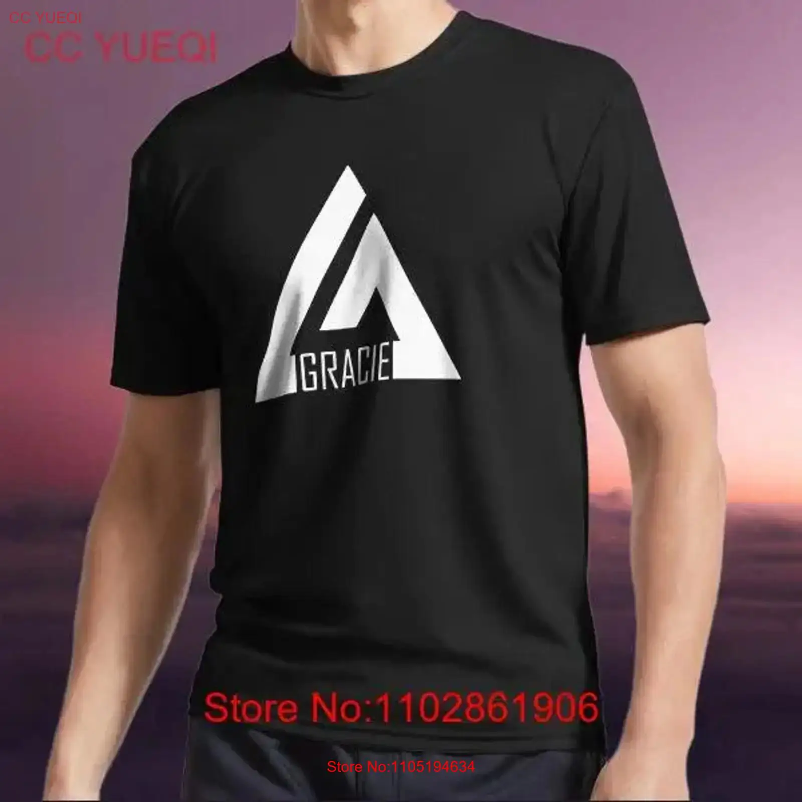 Vintage Fashion News - Kaos Baru BJJ Gracie Active Logo