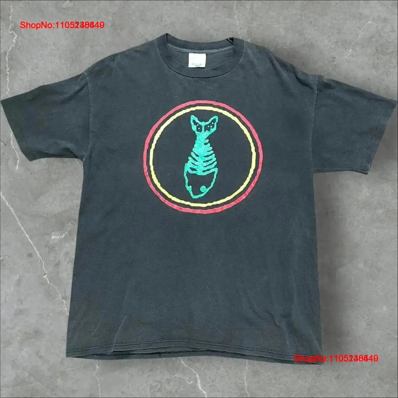 Band Tee Faded 90S - Kaos Fishbone Band 90-an Vintage, Efek