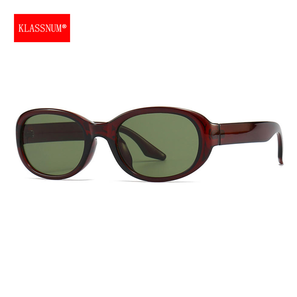 Vintage Fashion Photography - KLASSNUM Kacamata Hitam Oval Besar Merah