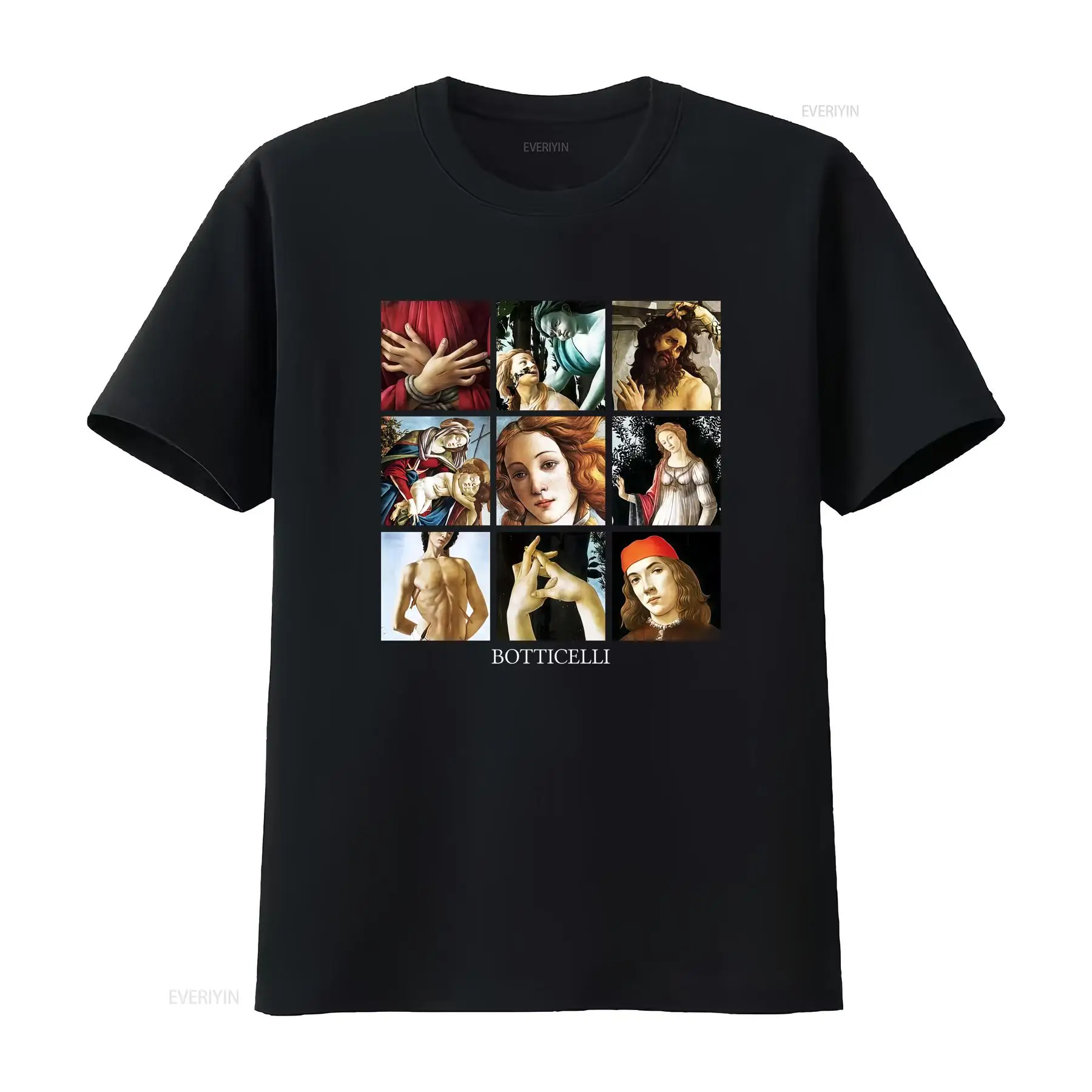 Vintage Fashion History - Botticelli Details T Shirt Art History
