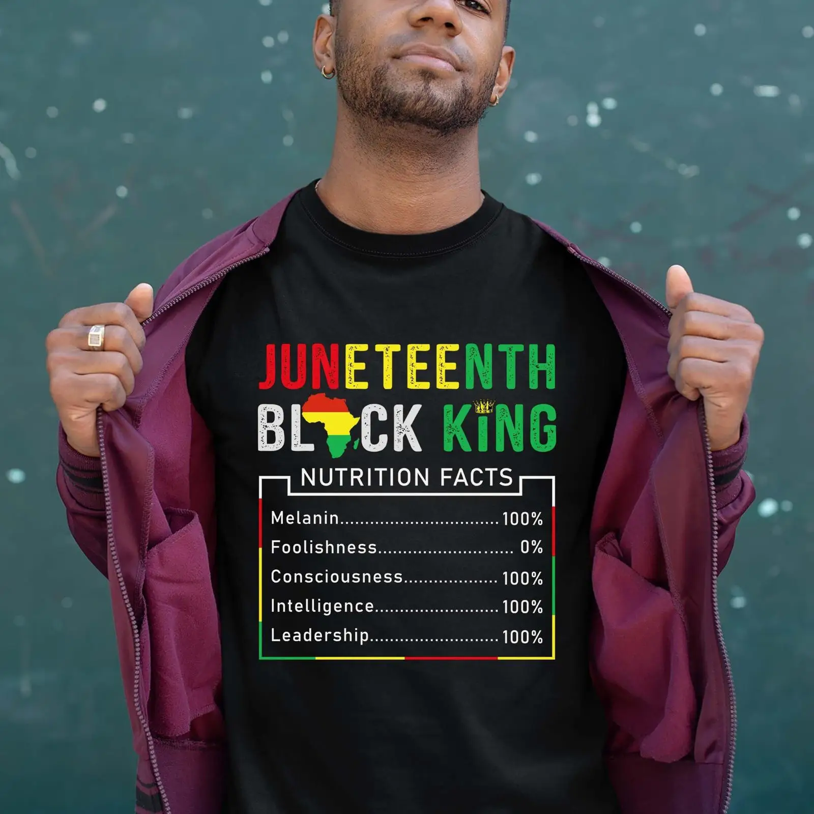 Vintage Fashion History - Juneteenth Black King T Shirt History