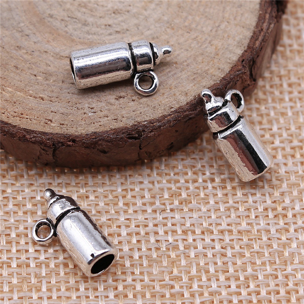 Vintage Fashion Wholesale - 40pcs 15x5x5mm(0.59x0.2x0.2inch) Aksesoris Perhiasan DIY Bentuk