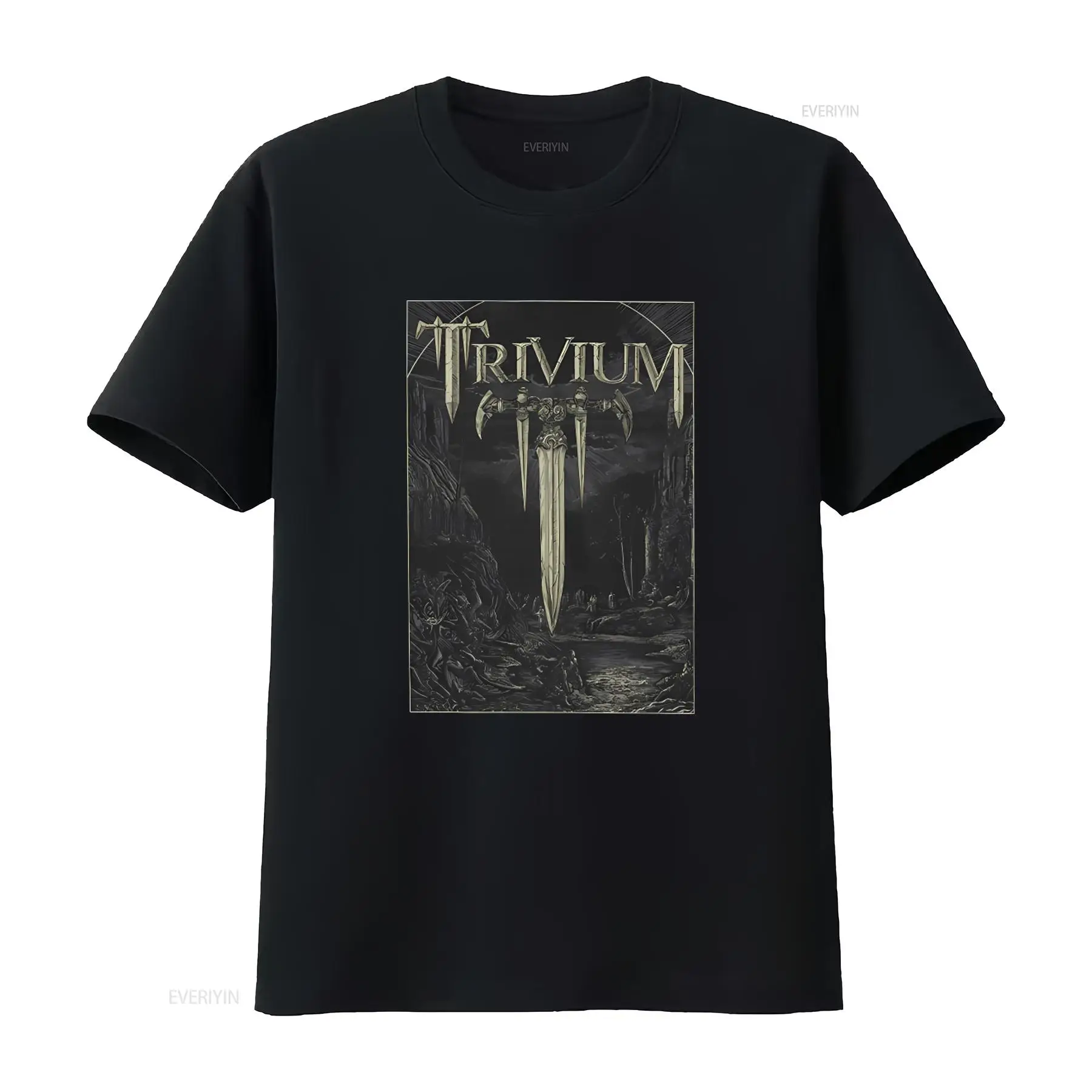 Vintage Fashion News - Kaus Resmi Trivium Battle Metal Band