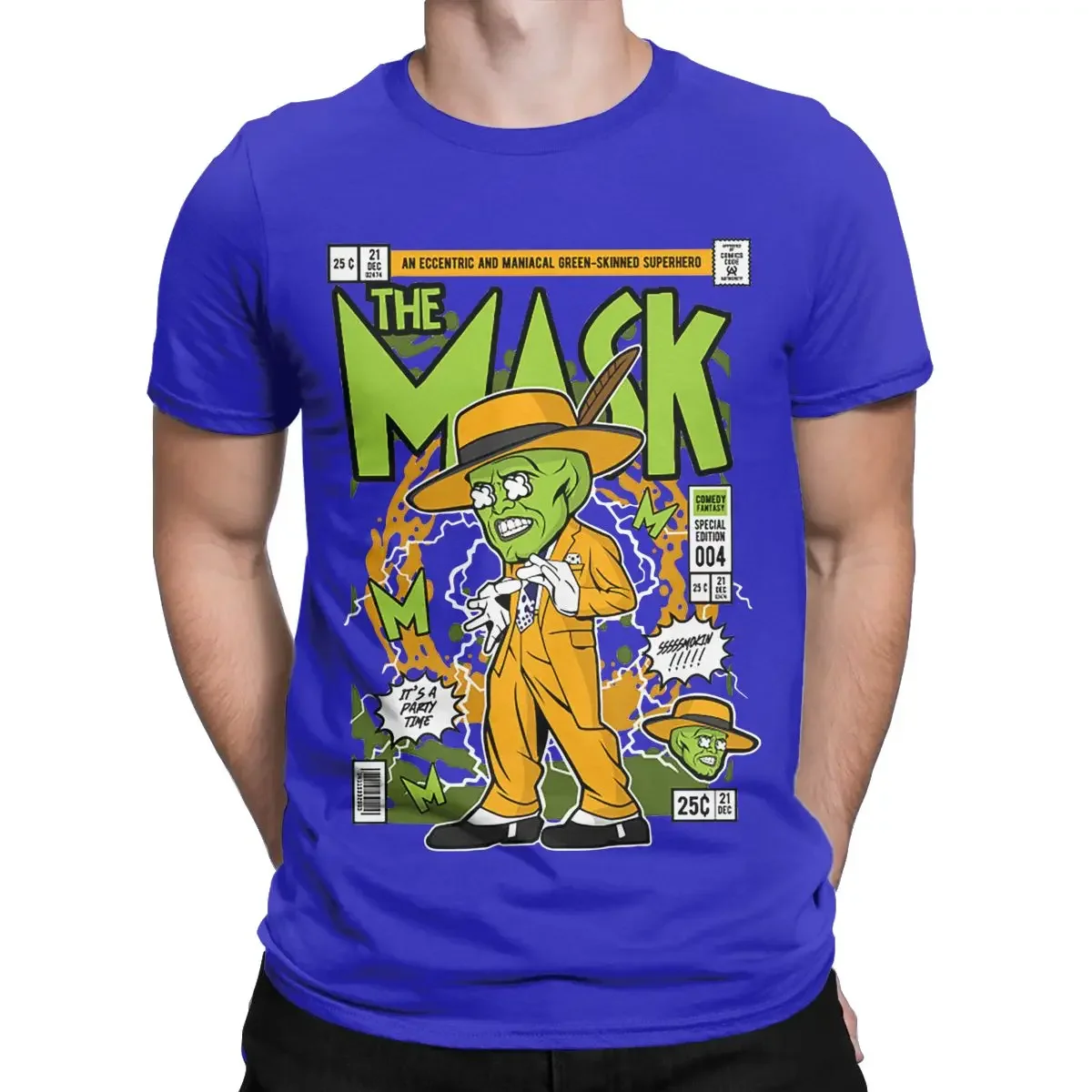 Vintage Fashion Fabrics - Kaus lengan pendek Jim Carrey t-shirt