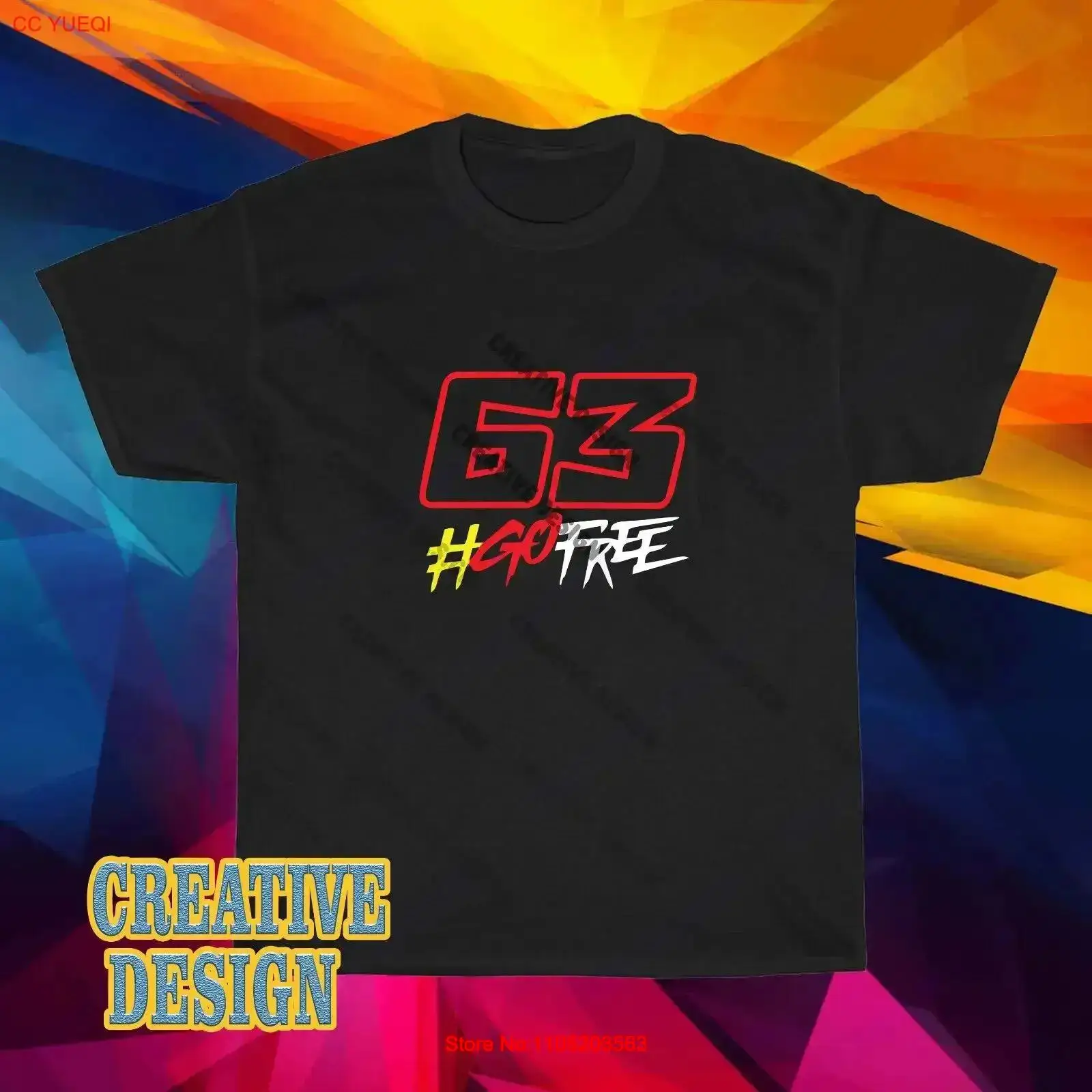 Vintage Fashion News - Kaos Baru Pecco Bagnaia 63 Logo