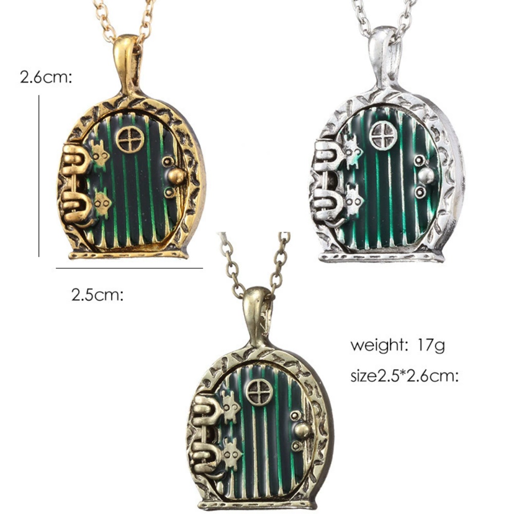 Liontin Pintu Hijau Jimat Film - Vintage Fashion Houses ulasan dan harga