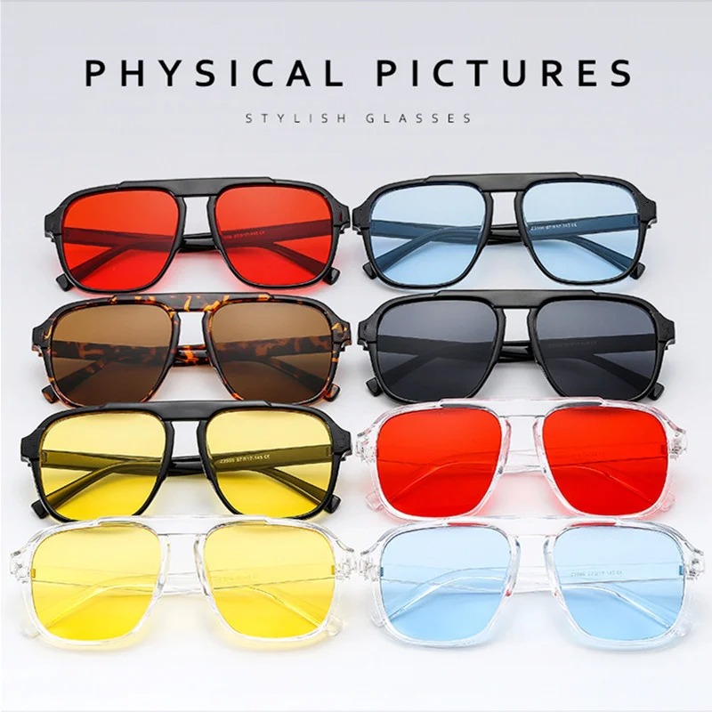 Kacamata Hitam Bingkai Besar B - Vintage Fashion Images ulasan dan harga