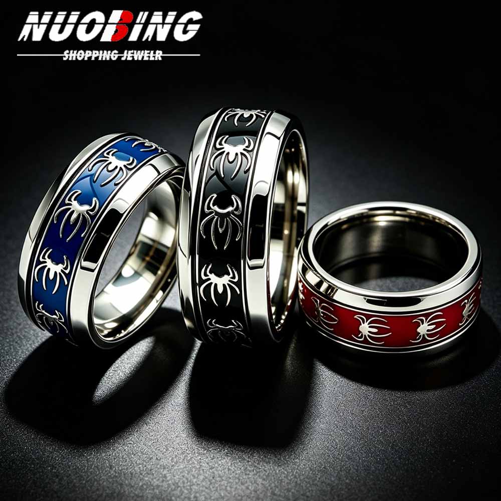 Cincin Laba-laba Punk Vintage  - Vintage Fashion Wholesale ulasan dan harga