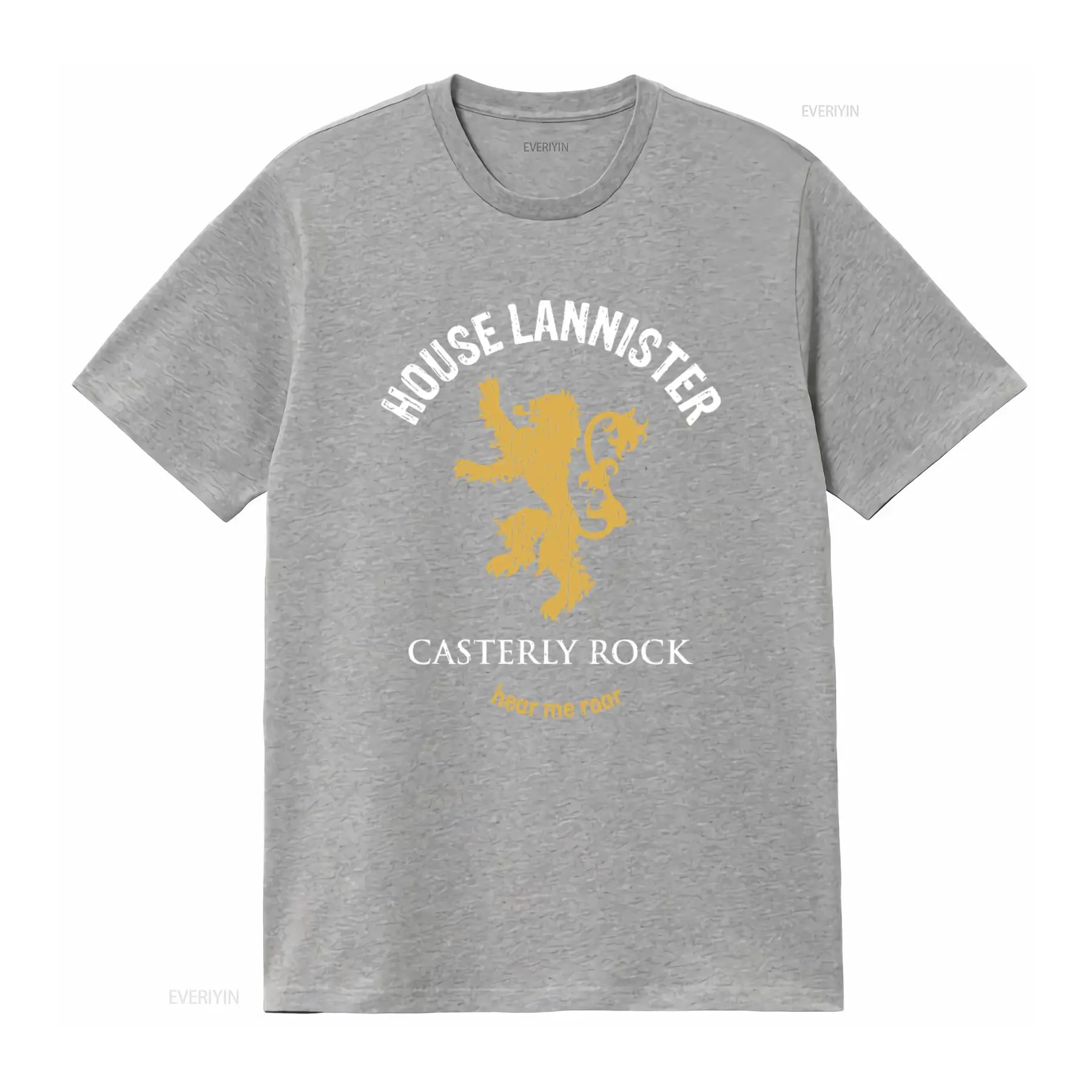 Kaos Cetak Singa House Lannist - Vintage Fashion Houses ulasan dan harga