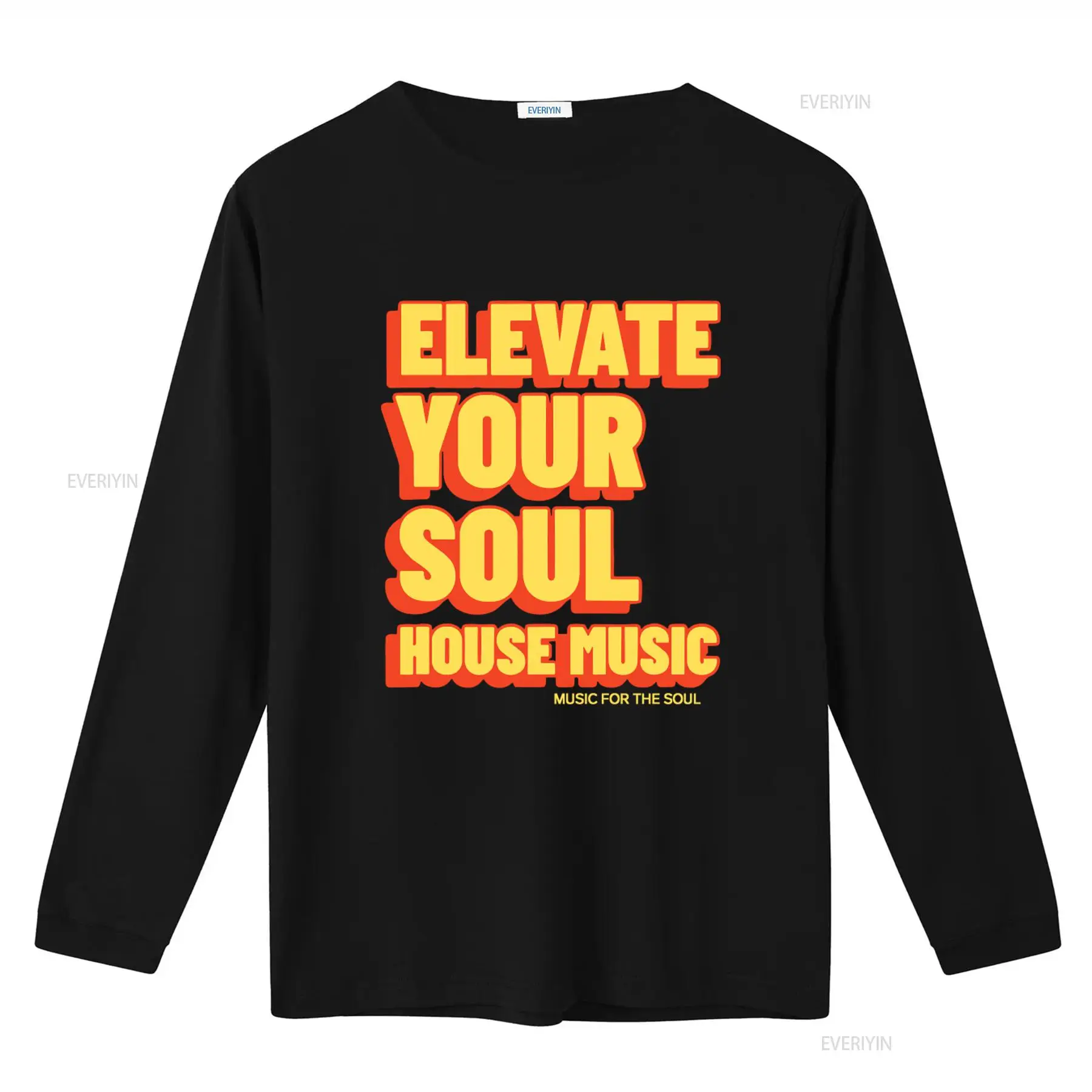 Kaos Retro Elevate Your Soul H - Vintage Fashion Houses ulasan dan harga