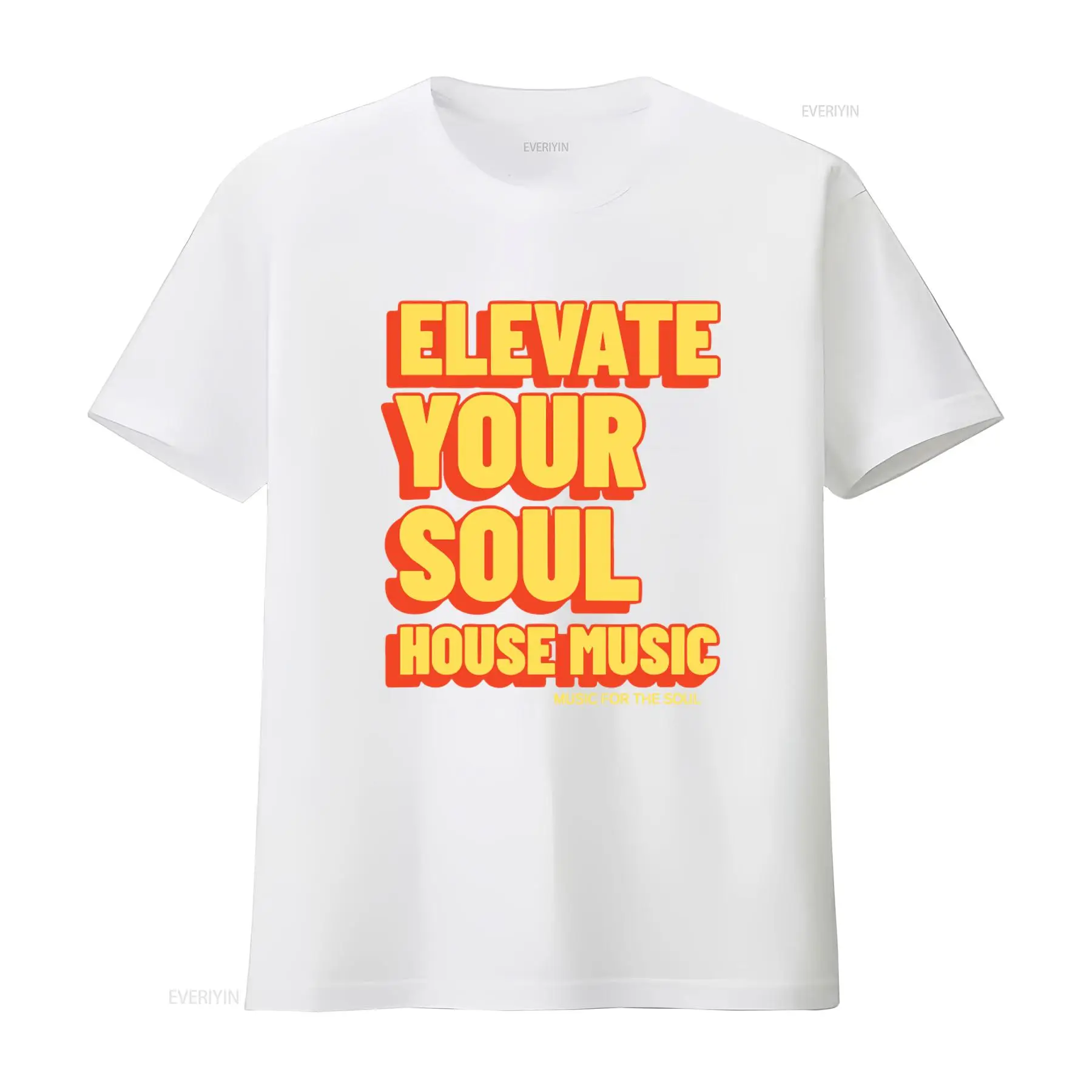 Kaos Retro Elevate Your Soul H - Vintage Fashion Houses ulasan dan harga