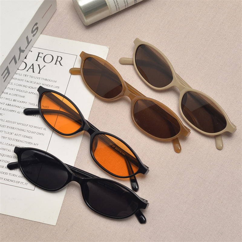 Kacamata Hitam Oval Cat Eye Re - Vintage Fashion Glasses ulasan dan harga