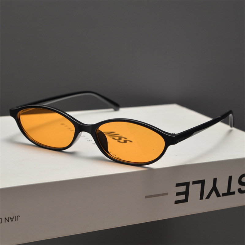 Kacamata Hitam Oval Cat Eye Re - Vintage Fashion Glasses ulasan dan harga