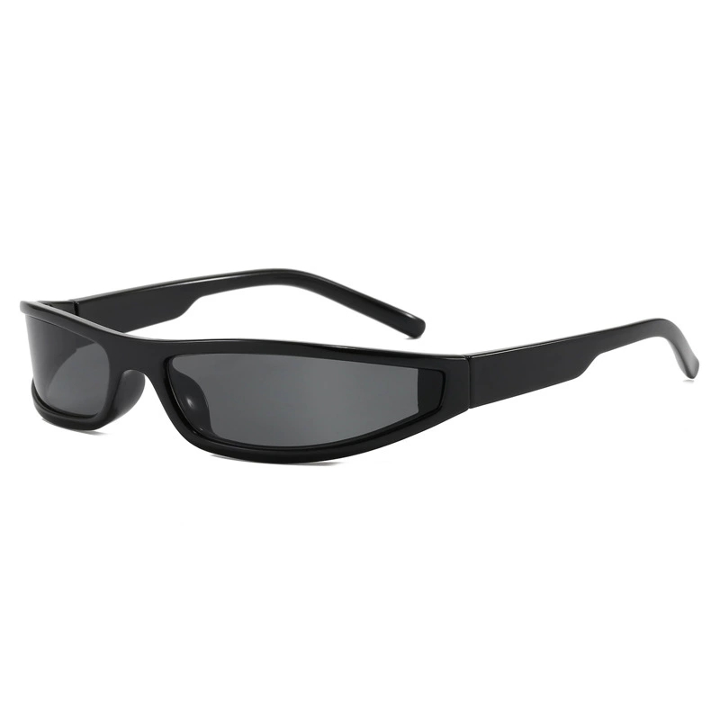 Kacamata Hitam Y2K Model Wrap  - Vintage Fashion Glasses ulasan dan harga