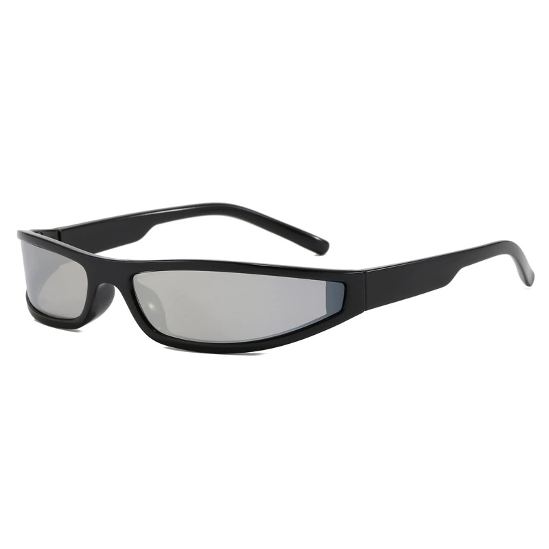 Kacamata Hitam Y2K Model Wrap  - Vintage Fashion Glasses ulasan dan harga