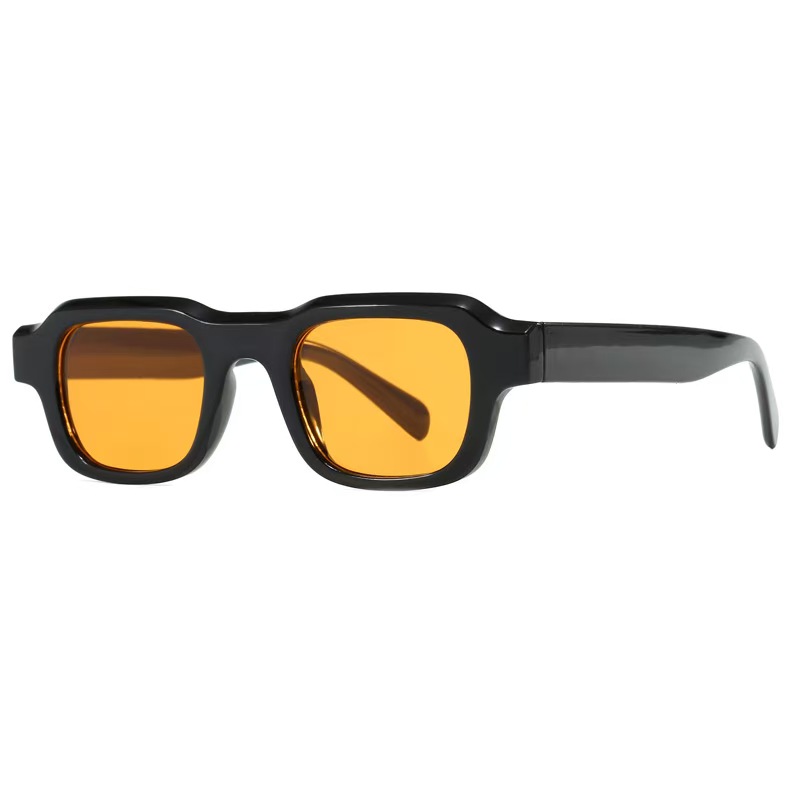 Kacamata Hitam Bingkai Persegi - Vintage Fashion Glasses ulasan dan harga