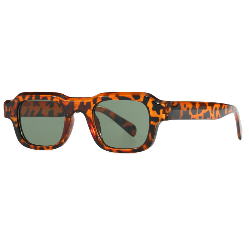 Kacamata Hitam Bingkai Persegi - Vintage Fashion Glasses ulasan dan harga