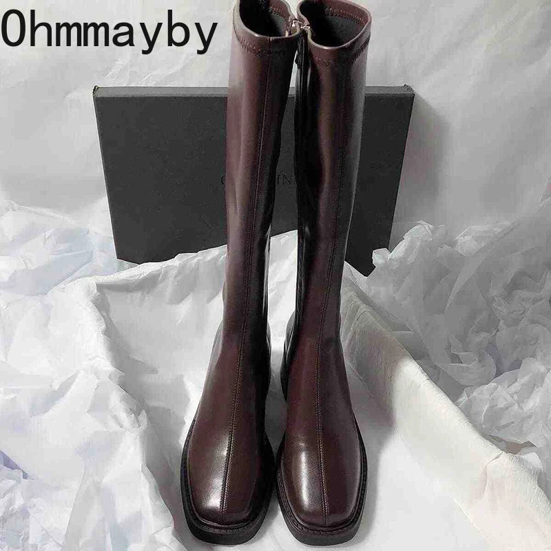 Sepatu bot hak tebal wanita, s - Vintage Fashion Fabrics ulasan dan harga
