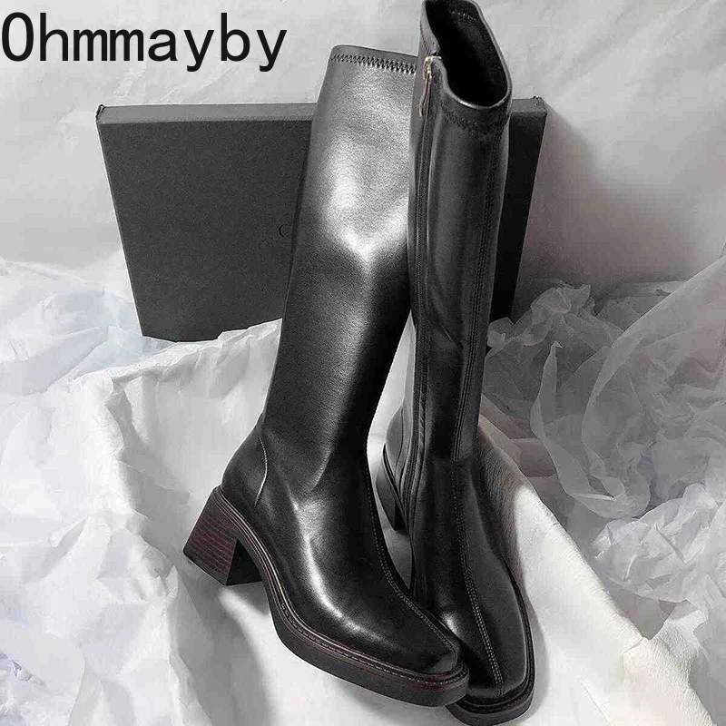 Sepatu bot hak tebal wanita, s - Vintage Fashion Fabrics ulasan dan harga