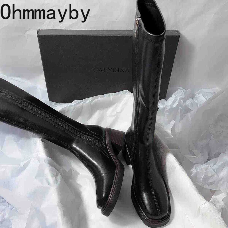 Sepatu bot hak tebal wanita, s - Vintage Fashion Fabrics ulasan dan harga