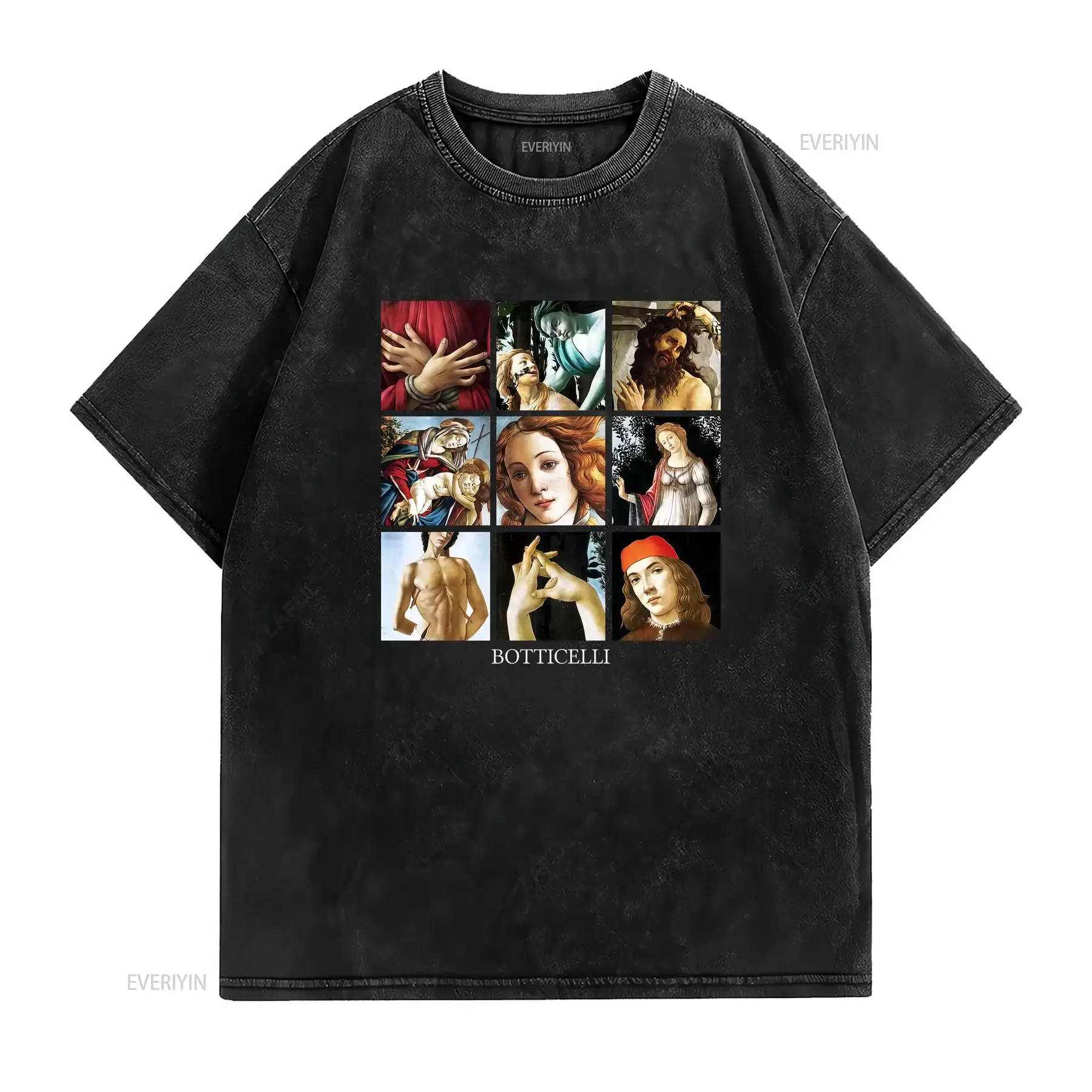 Botticelli Details T Shirt Art - Vintage Fashion History ulasan dan harga