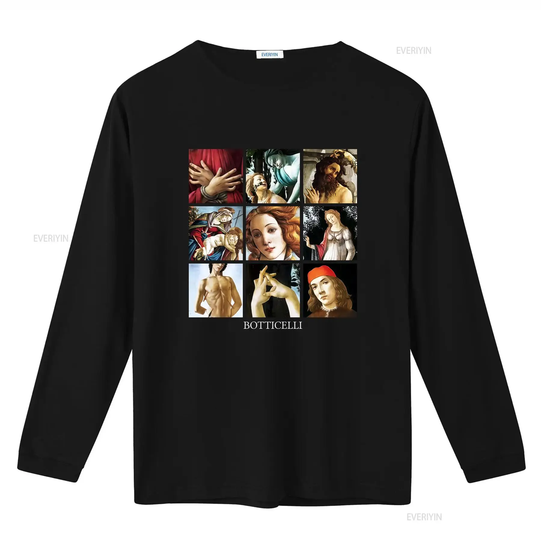 Botticelli Details T Shirt Art - Vintage Fashion History ulasan dan harga