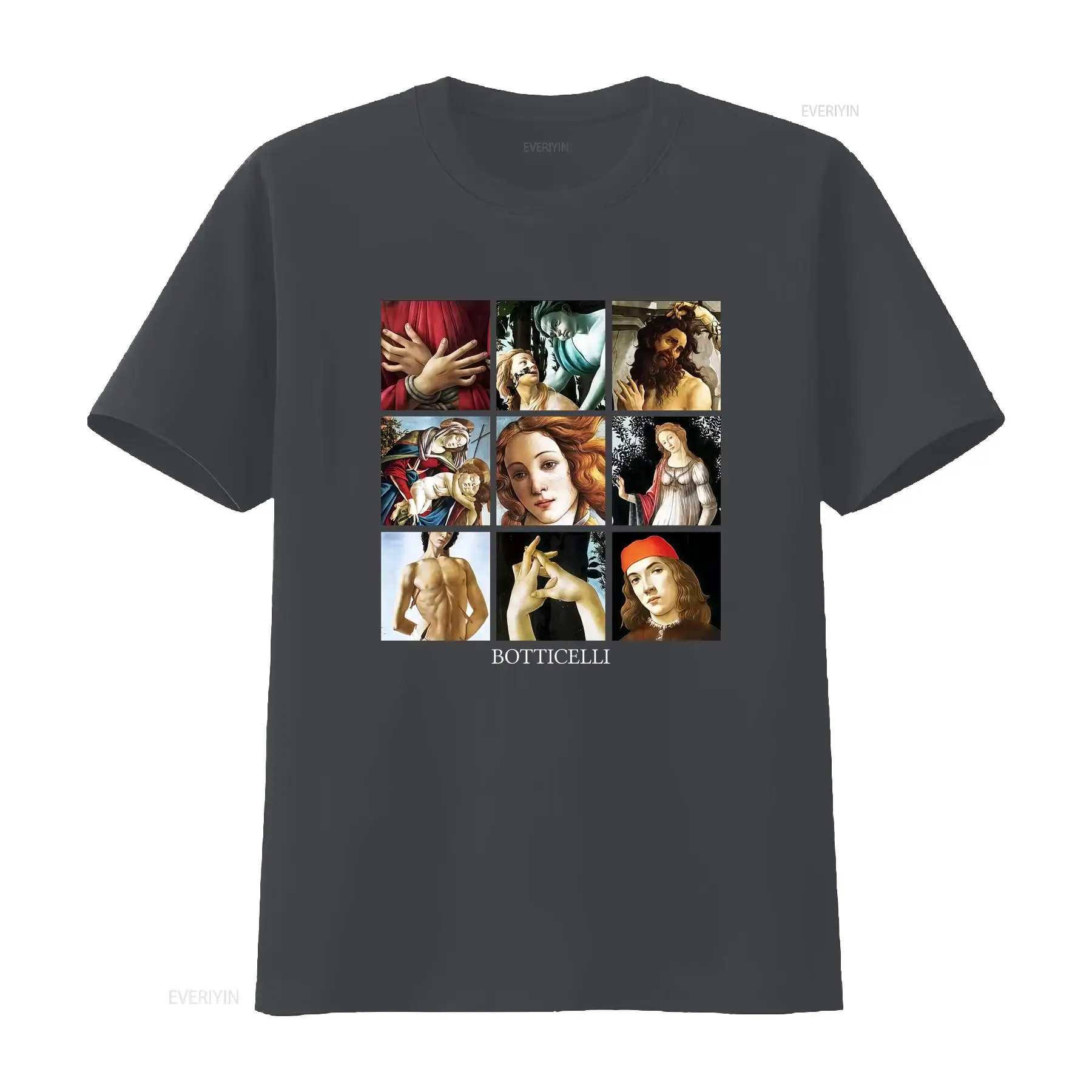 Botticelli Details T Shirt Art - Vintage Fashion History ulasan dan harga