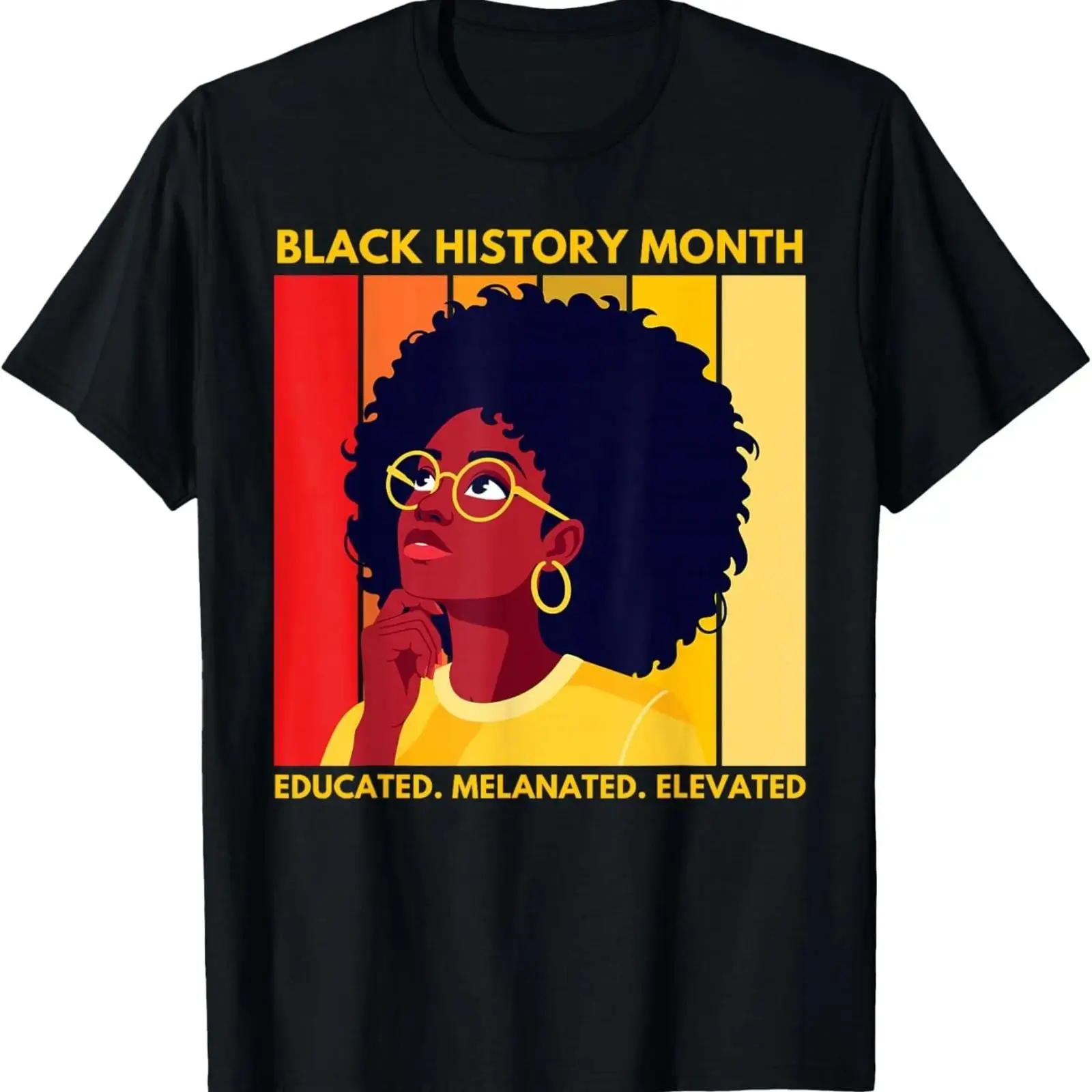 Kaos Black History Month Afric - Vintage Fashion History ulasan dan harga