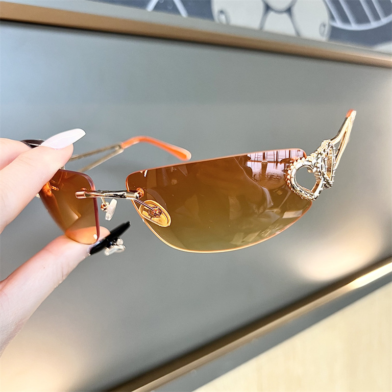 Kacamata Hitam Oval Cat Eye Ta - Vintage Fashion Glasses ulasan dan harga