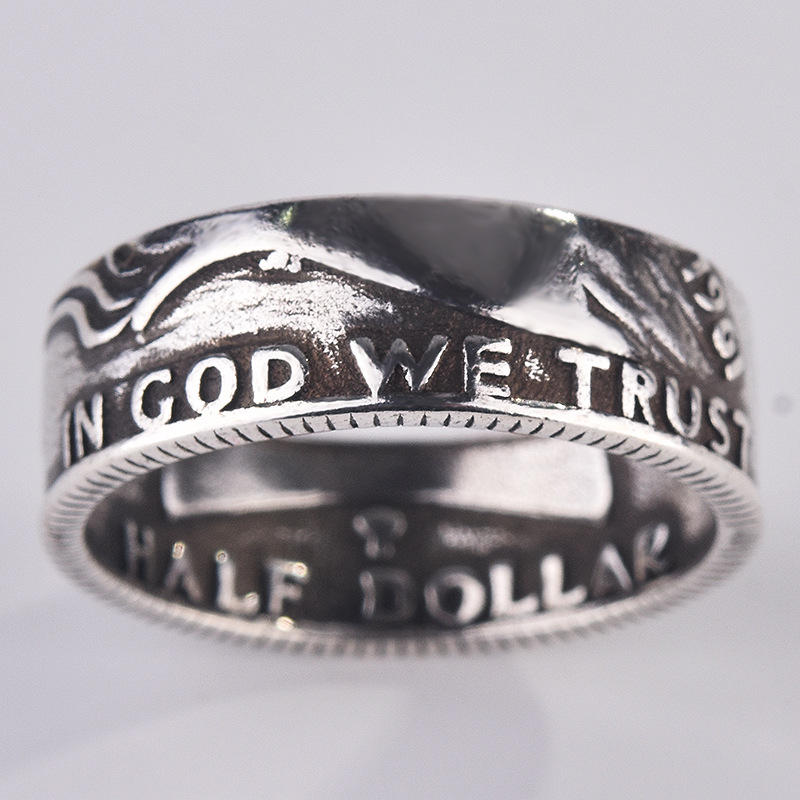 Cincin Pola Huruf Mode Vintage - Vintage Fashion Wholesale ulasan dan harga