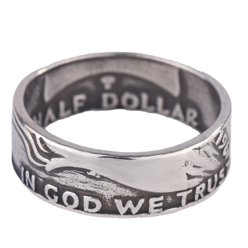 Cincin Pola Huruf Mode Vintage - Vintage Fashion Wholesale ulasan dan harga