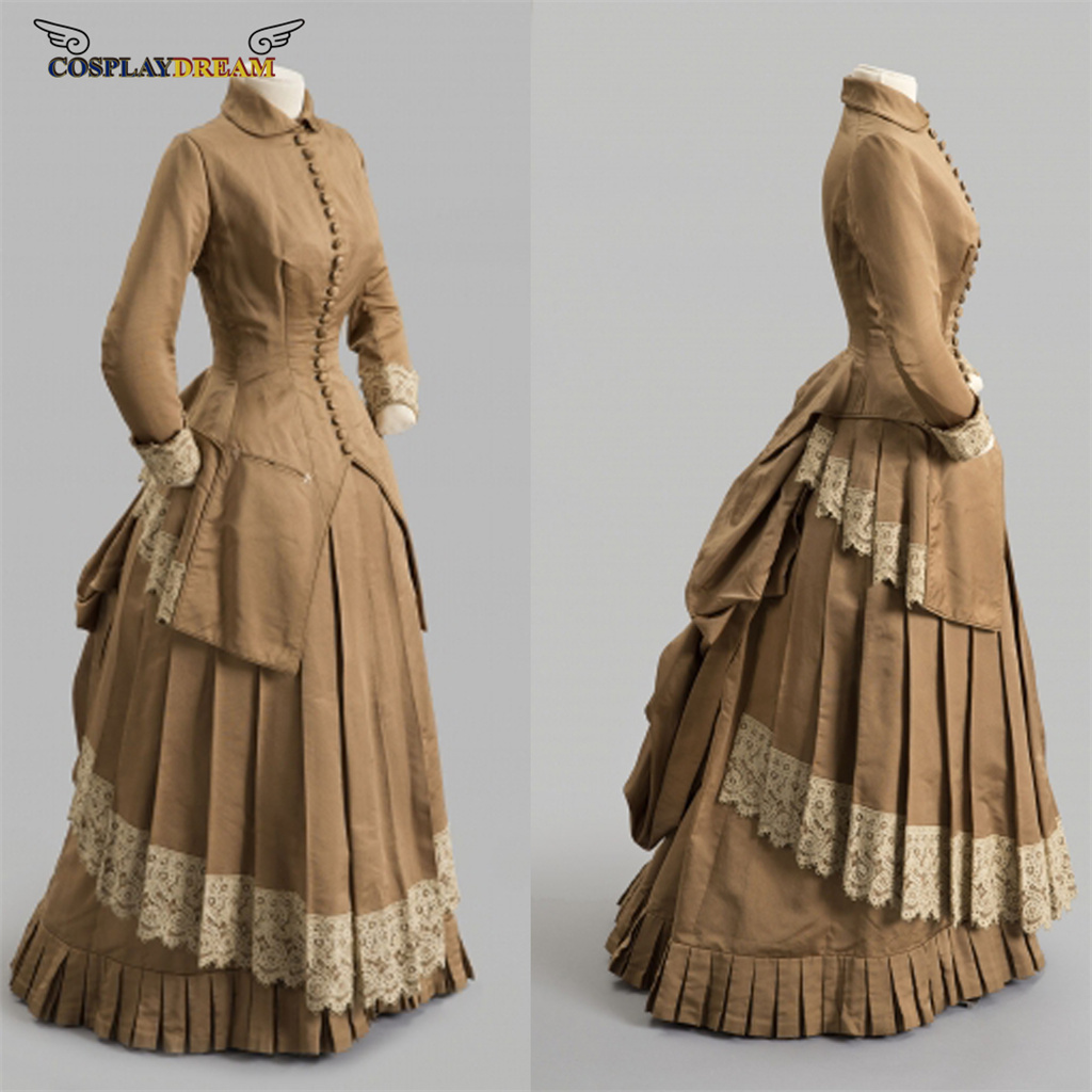 Gaun mode abad ke-19, gaun pes - Vintage Fashion Fabrics ulasan dan harga