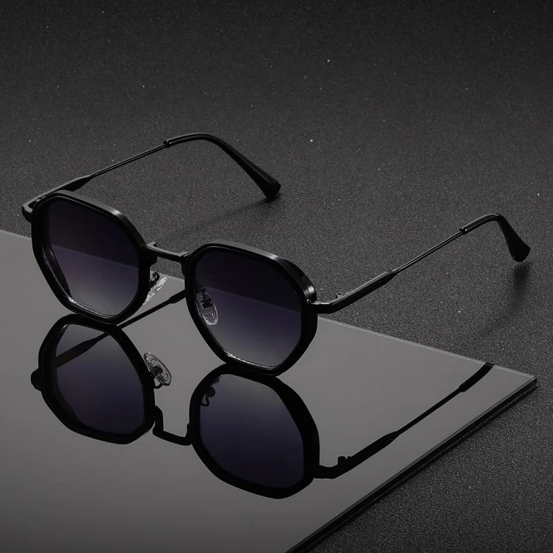 1 Pasang Kacamata Hitam Modis  - Vintage Fashion Glasses ulasan dan harga