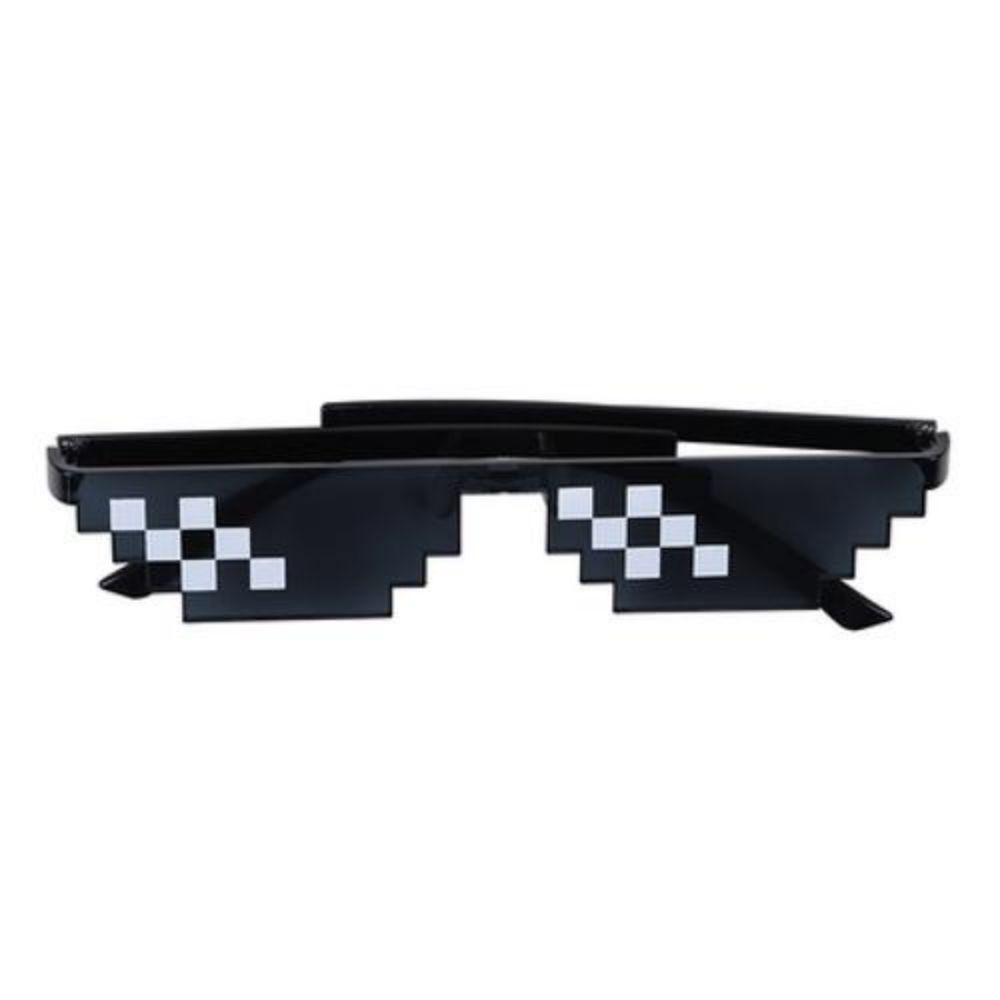 2 Buah Kacamata Hitam Mosaik K - Vintage Fashion Glasses ulasan dan harga