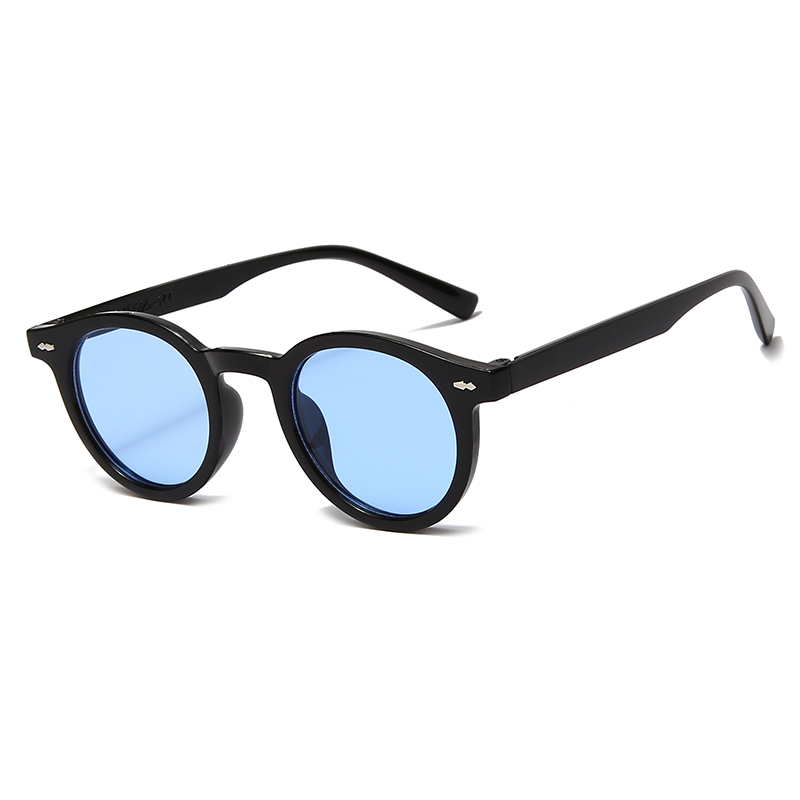 Kacamata Hitam Bulat Kecil Bar - Vintage Fashion Images ulasan dan harga