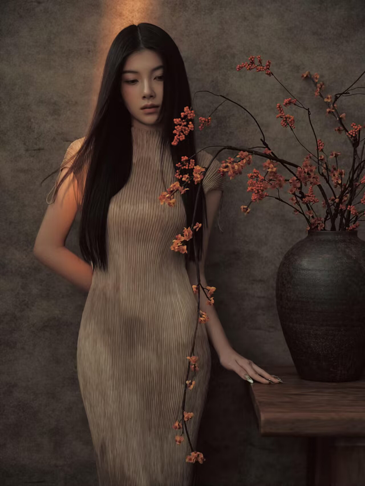 Kostum Fotografi Seni Potret G - Vintage Fashion Photography ulasan dan harga