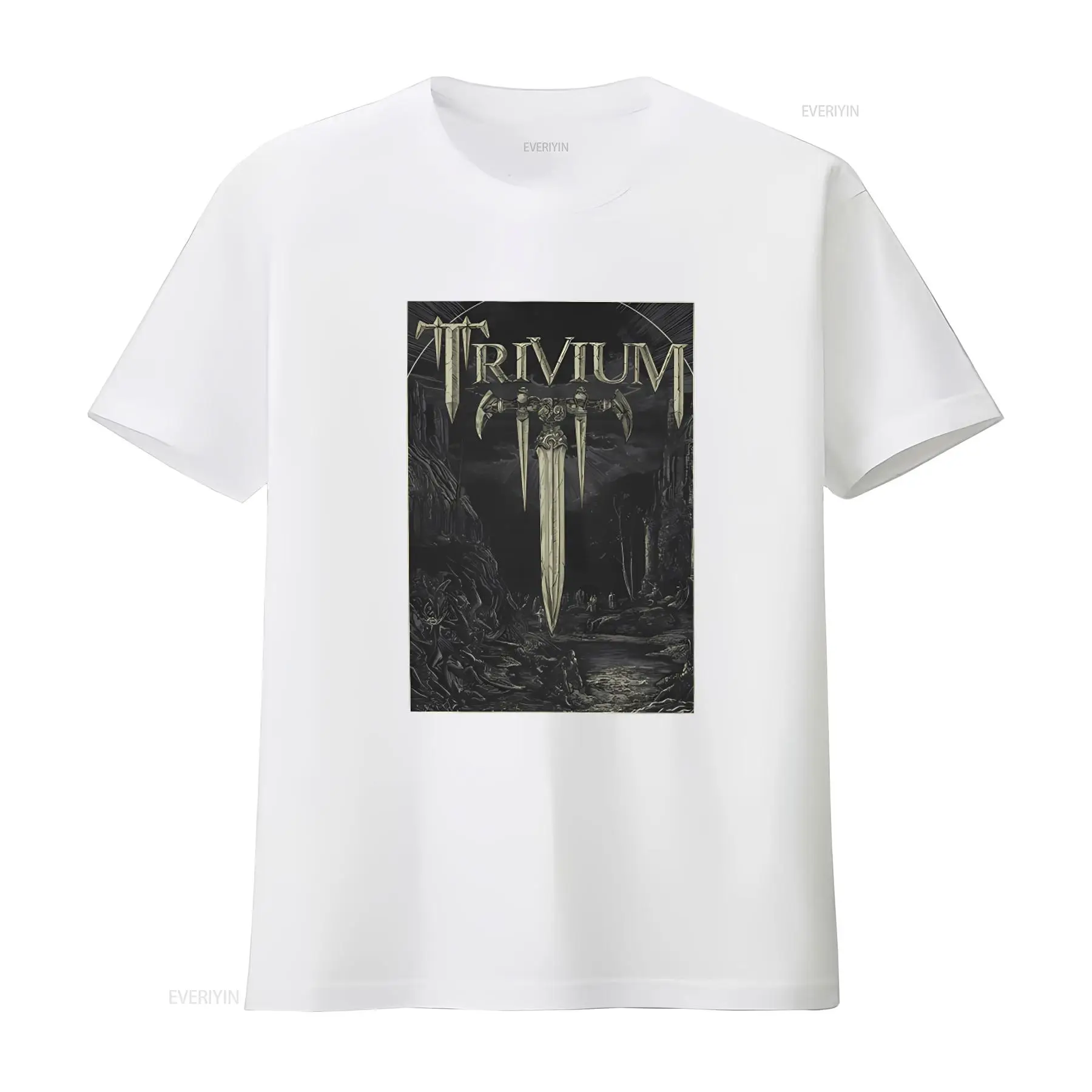Kaus Resmi Trivium Battle Meta - Vintage Fashion News ulasan dan harga