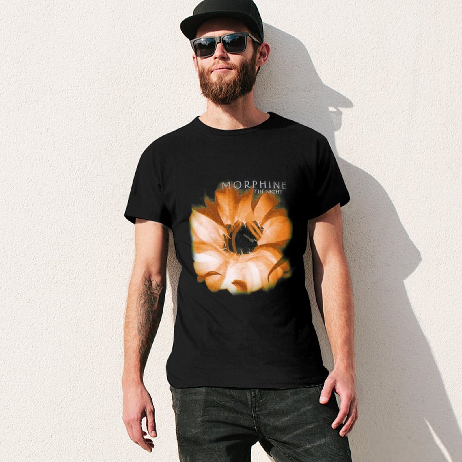 Vintage Morphine, band rock ta - Band Tee Faded 90S ulasan dan harga
