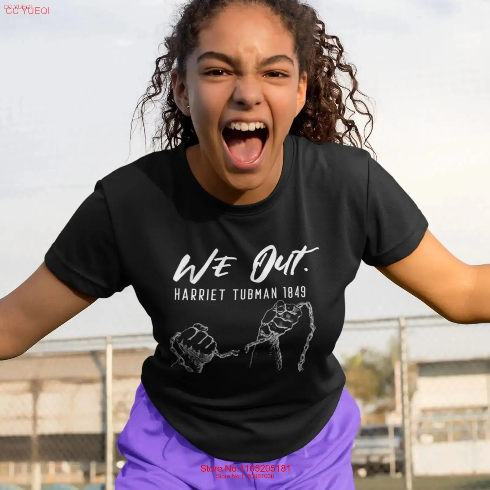 Kaos We Out Harriet Tubman den - Vintage Fashion History ulasan dan harga