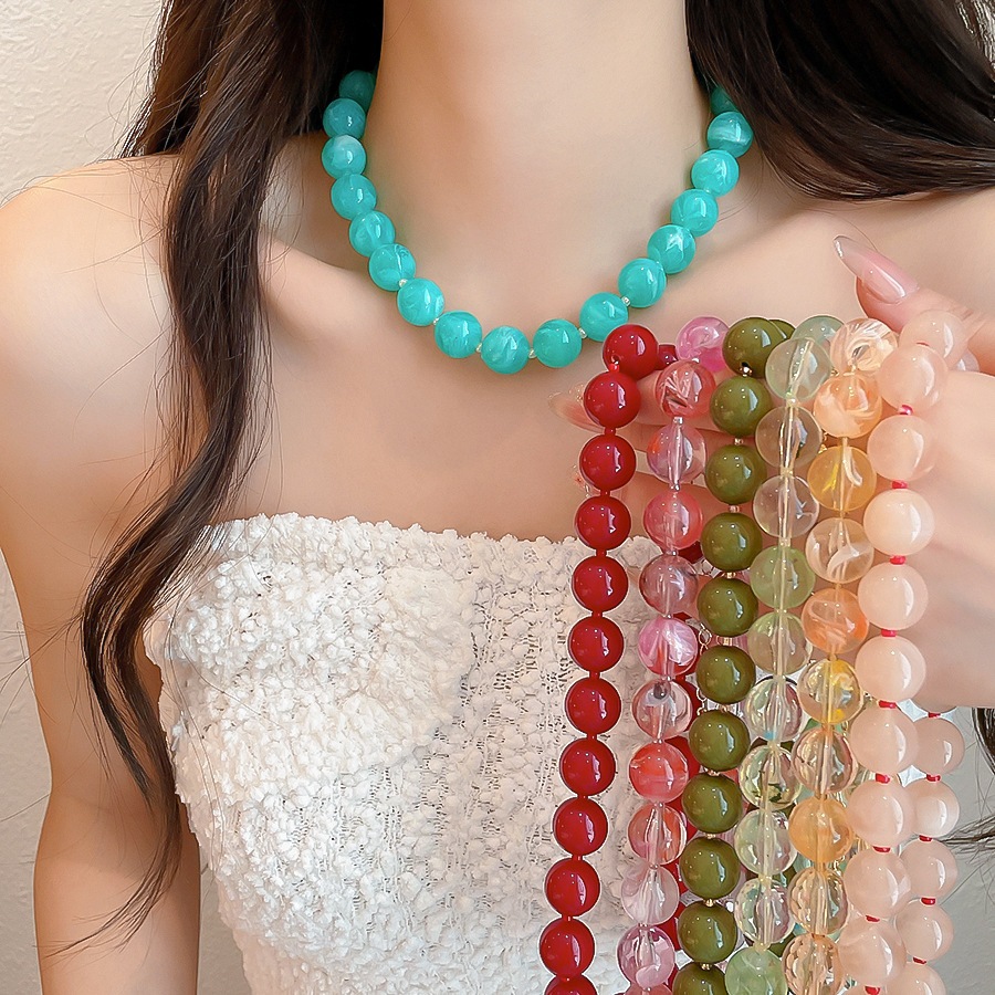 Kalung choker manik-manik resi - Vintage Fashion Coloring Pages ulasan dan harga