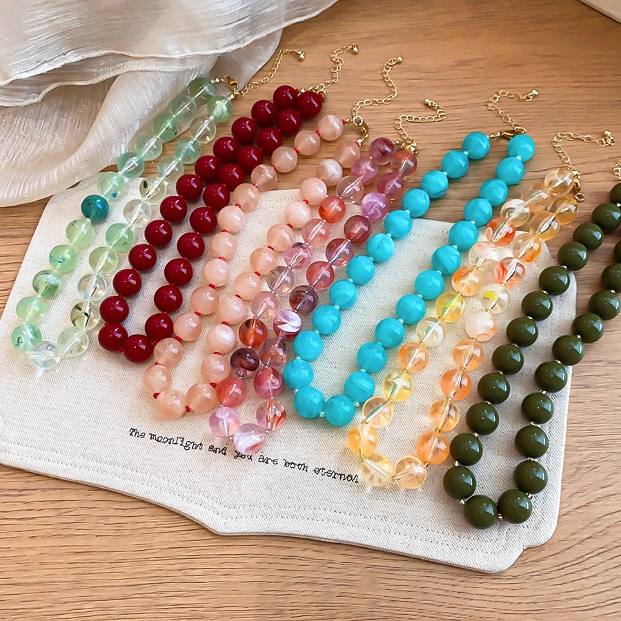 Kalung choker manik-manik resi - Vintage Fashion Coloring Pages ulasan dan harga