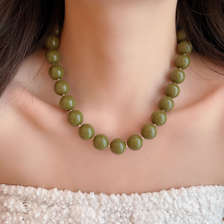Kalung choker manik-manik resi - Vintage Fashion Coloring Pages ulasan dan harga