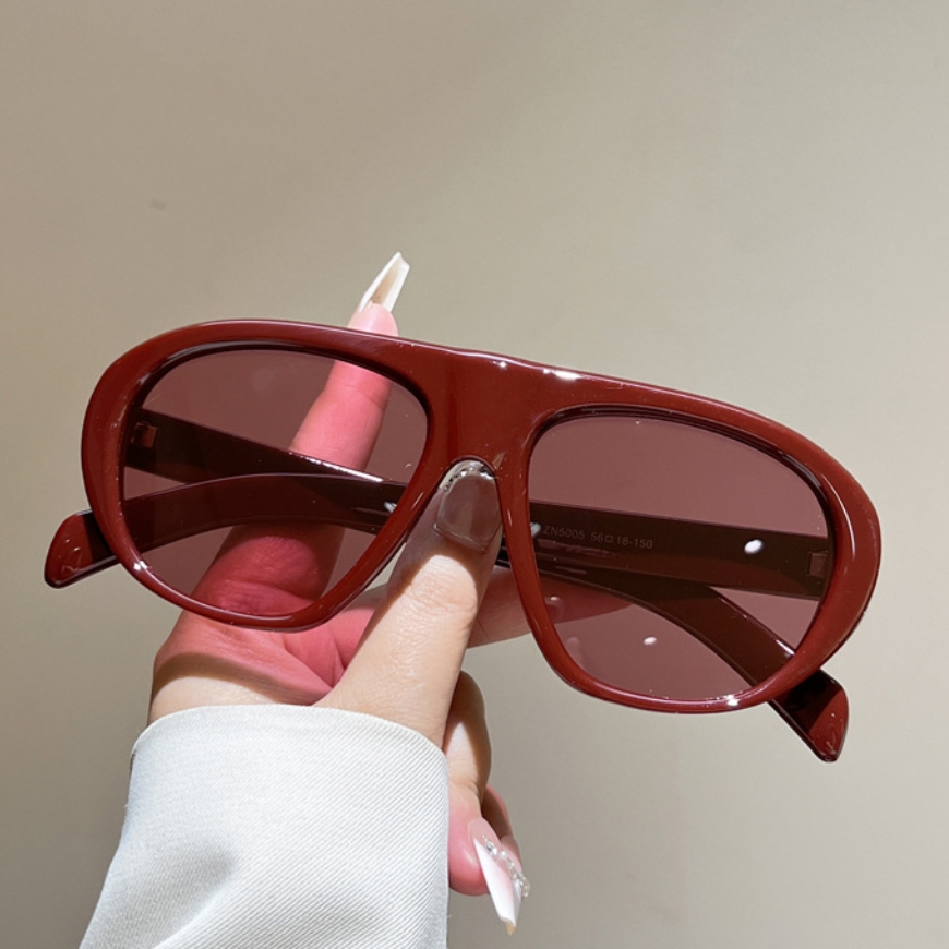 Kacamata Pilot Oversize Baru W - Vintage Fashion Images ulasan dan harga