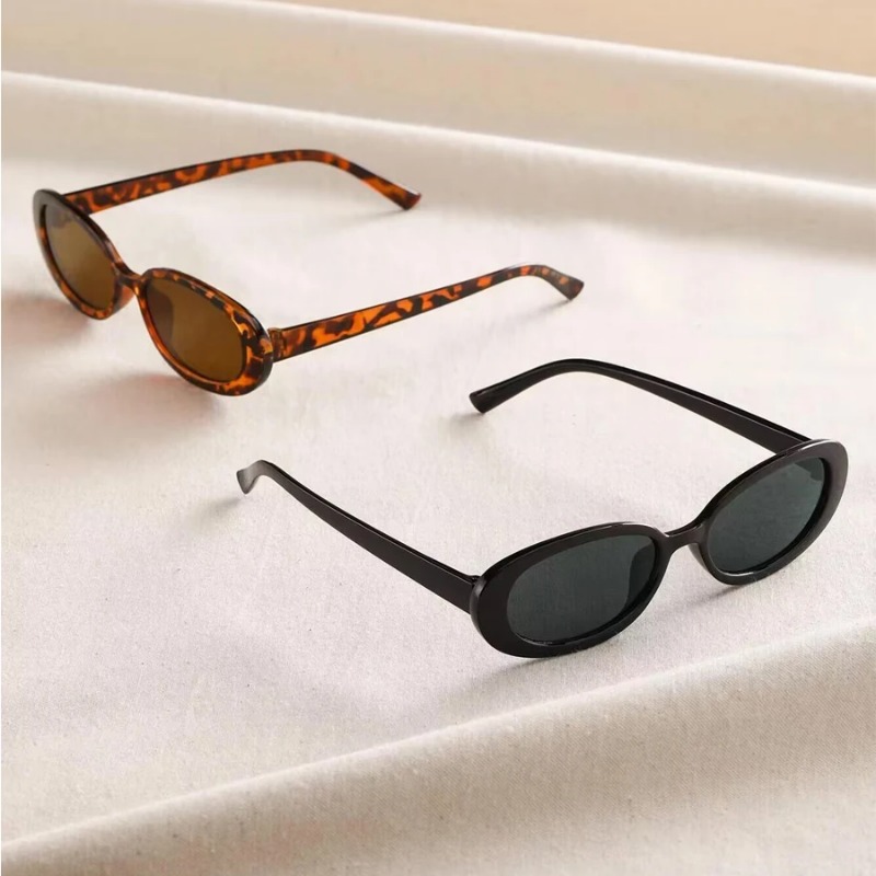 Kacamata Hitam Oval Antik Wani - Vintage Fashion Images ulasan dan harga